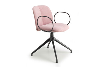 MENTHA POP Drehbarstuhl mit Armlenen